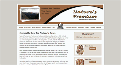 Desktop Screenshot of naturespremium.com